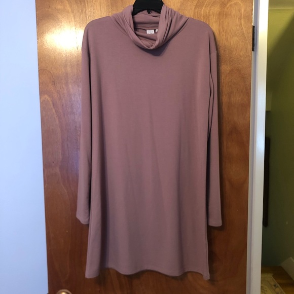 BP (Nordstrom) Turtleneck A-line dress - Picture 6 of 10